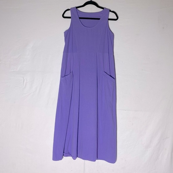 Women’s Purple Sheath Tunic Tent Dress With Pockets S - Picture 1 of 12